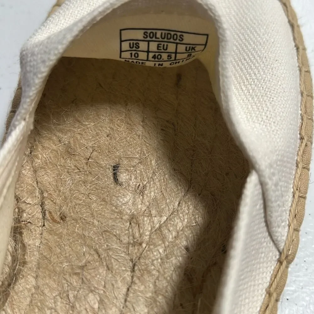 New Soludos Original Espadrille Slip On Shoes Womens 10